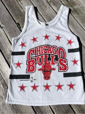 NBA vintage Chicago Bulls basketball tank